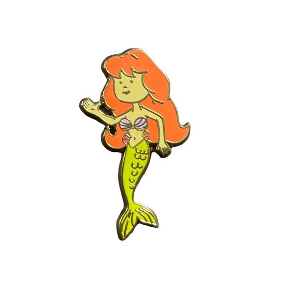 Disney Ariel Princess Trading Pin Little Mermaid Tail Lapel Pin Brooch Badge Pin - Picture 1 of 9